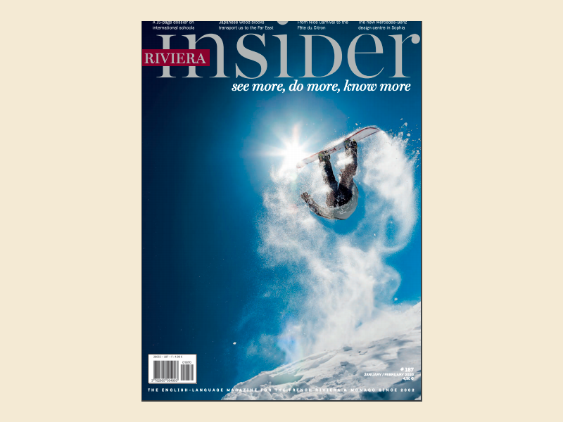 Parution dans Riviera INSIDER magazine